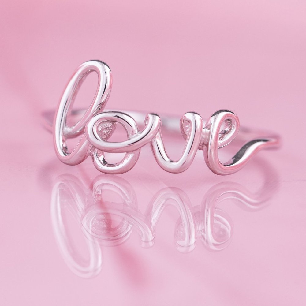 925 Sterling Silver Love Ring